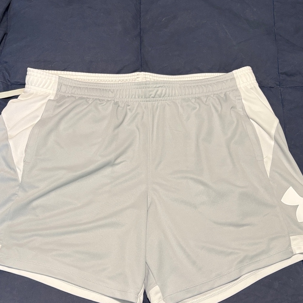 UA Women's Gray Athletic Shorts
